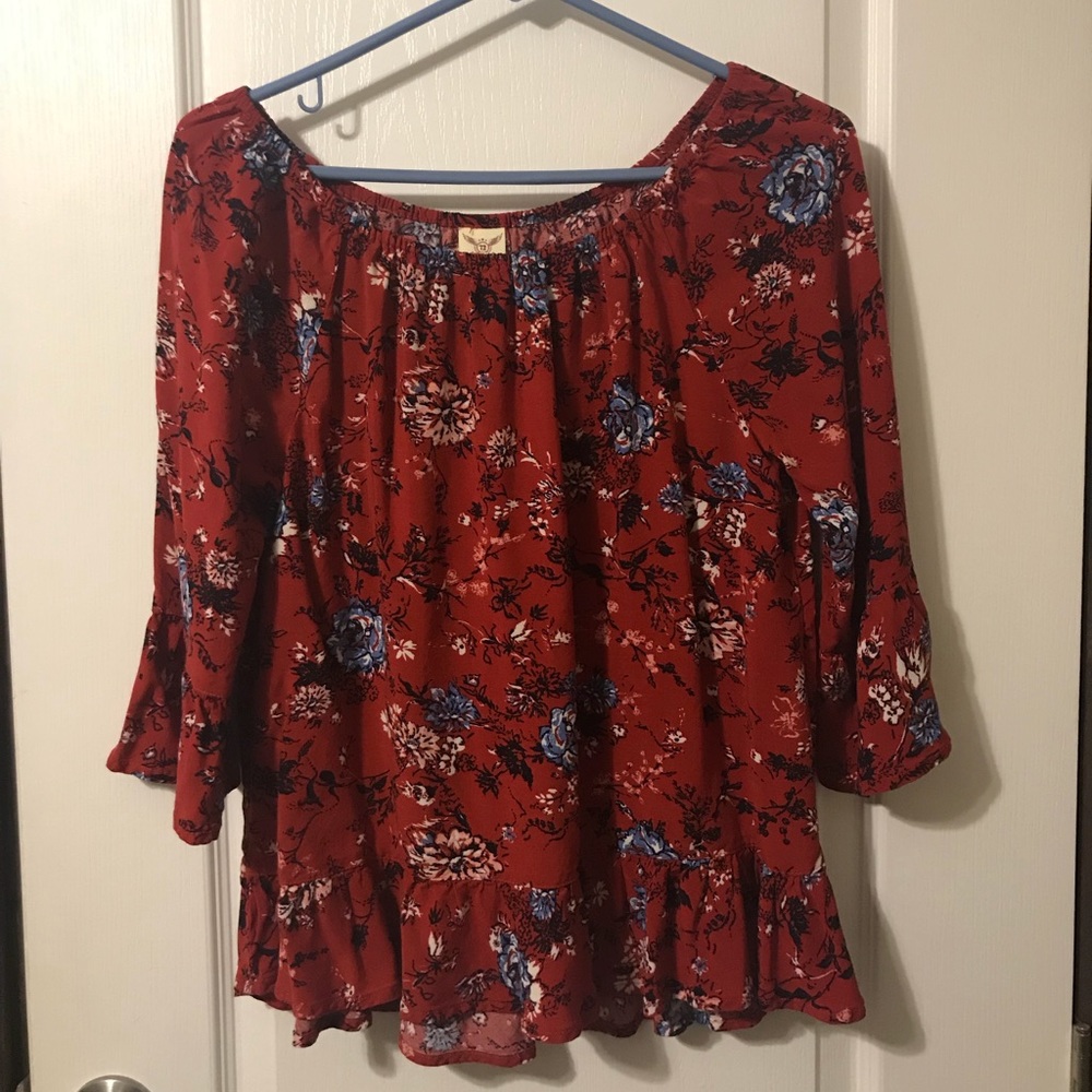 Red Blouse